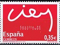 Spain - 2005 - Sports - 0,35 â‚¬ - Red - España, Sports - Edifil 4156 - Centenary Sevilla F.C. - -1